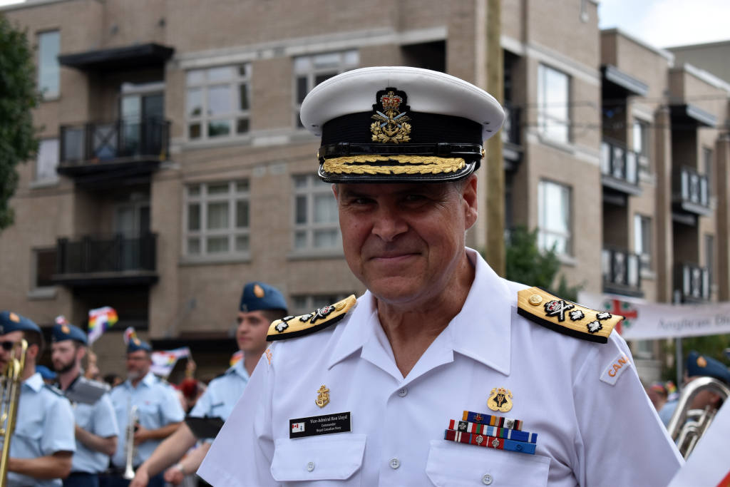 Vice-Admiral Ron Lloyd, Commander of the Royal Canadian Navy