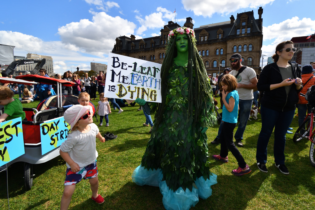 Climate Change Strike, Ottawa, Canada, 2019.