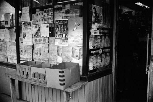 Chinatown, Ottawa, Nikkormat Ftn, Ilford XP2 Super, 2010.