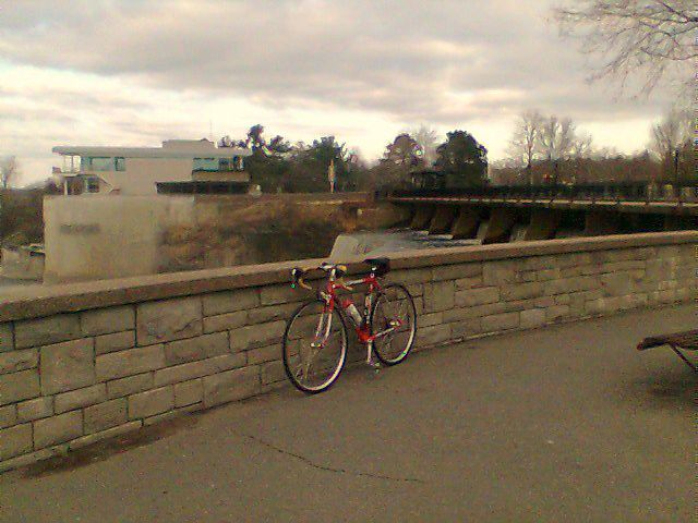 Ride to Rideau Falls.