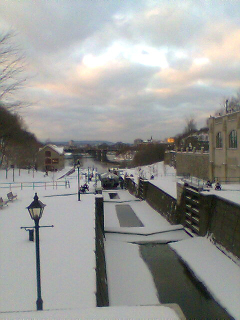 Ottawa Locks, Rideau Canal.