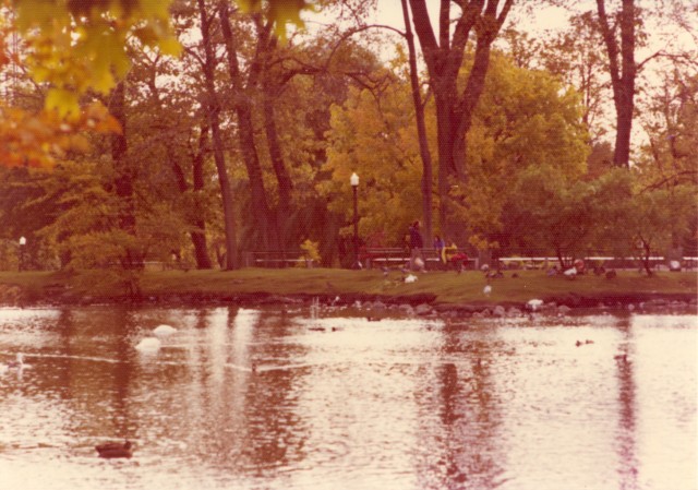 The Public Gardens, Halifax, Nova Scotia. Pentax K2, 1976.