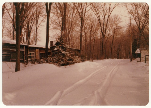 Vintage print, Deschênes, Québec, Pentax MX, 1977.