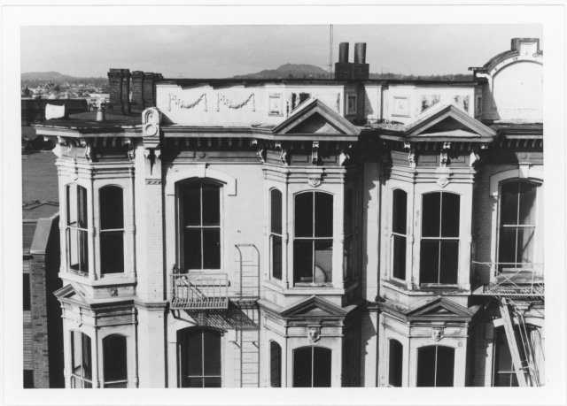The old Oriental Hotel, Victoria BC, 1976.