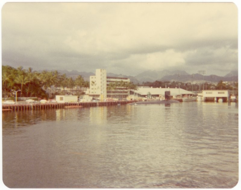 USS Barbel, Pearl Harbor, 1975.