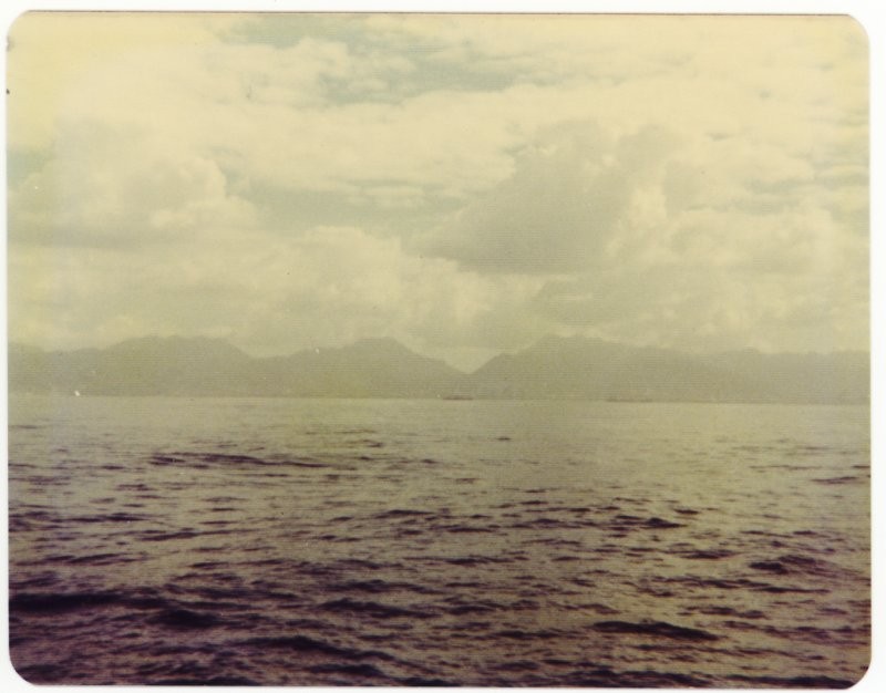 Dawn landfall at Pearl Harbor, 1975.