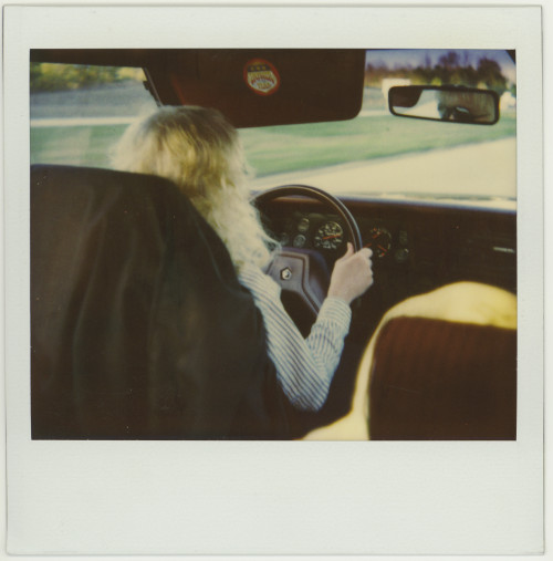 Vintage Polaroid Spectra. On the I-95 near Manning, South Carolina, 1989.