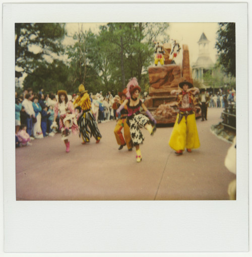 Vintage Polaroid Spectra. Disney World, 1989.