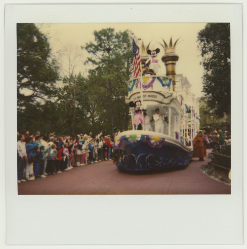 Vintage Polaroid Spectra. Disney World, 1989.