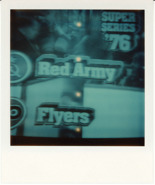 Vintage Polaroid SX-70, 1976.
