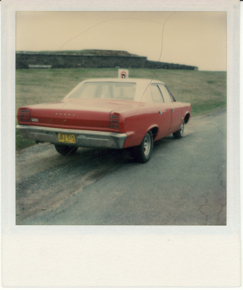 Vintage Polaroid SX-70, 1976.