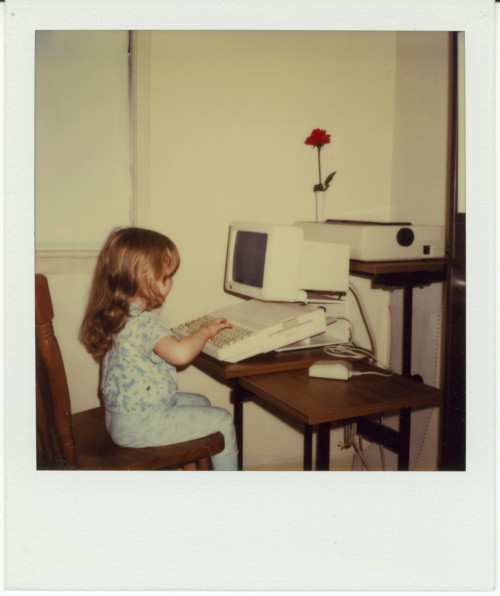 Vintage Polaroid SX-70, 1984.