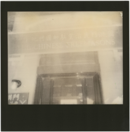 Vintage Polaroid Spectra, Impossible Project Silver Shade film