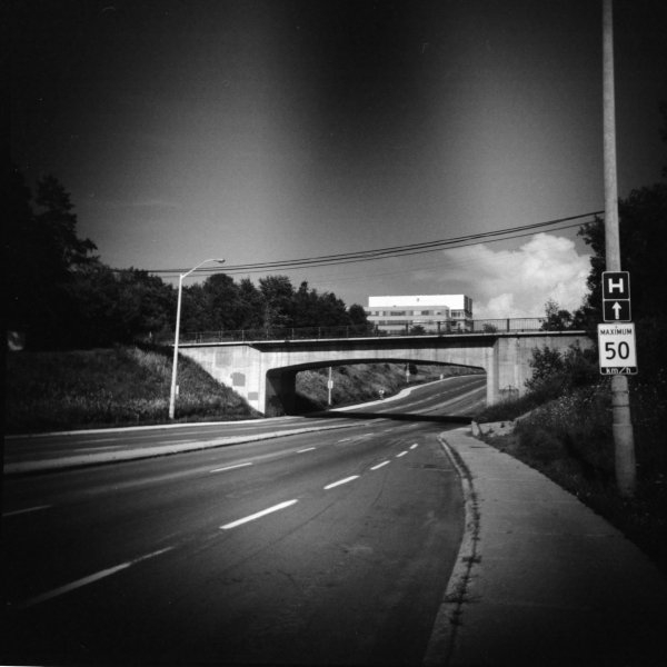 Woca medium format toy camera, Kodak 400TX, circa 2001.