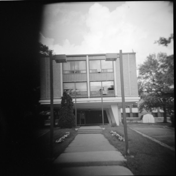 Woca medium format toy camera, Kodak 400TX, circa 2001.