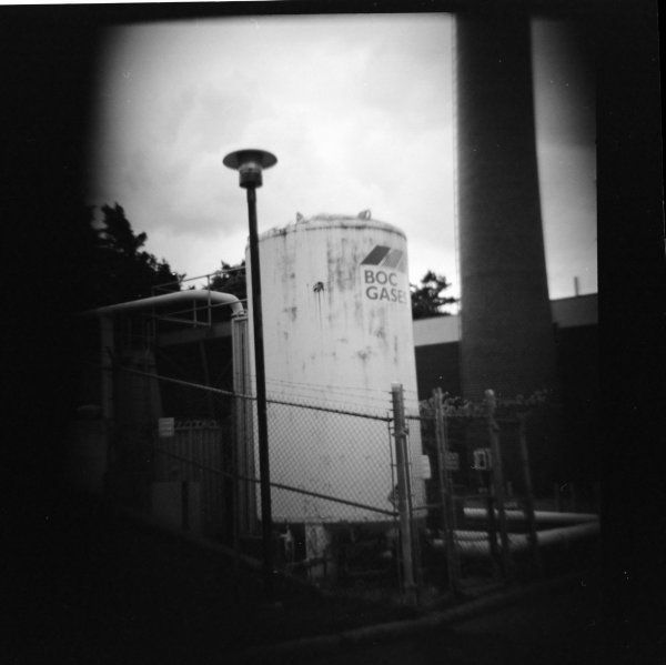 Woca medium format toy camera, Kodak 400TX, circa 2001.